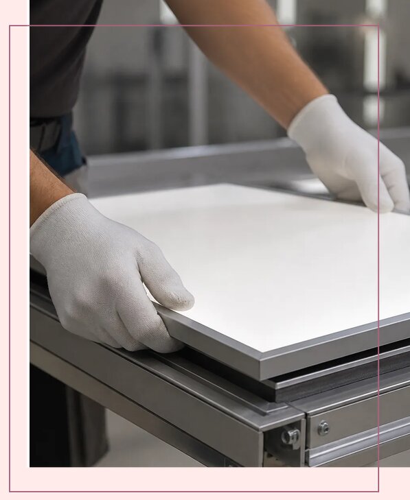 Изготовление и монтаж ультратонких световых панелей в Красноуфимске