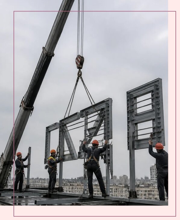 Крышные вывески в Красноуфимске по цене от 253925 р. | Аванза-Крф