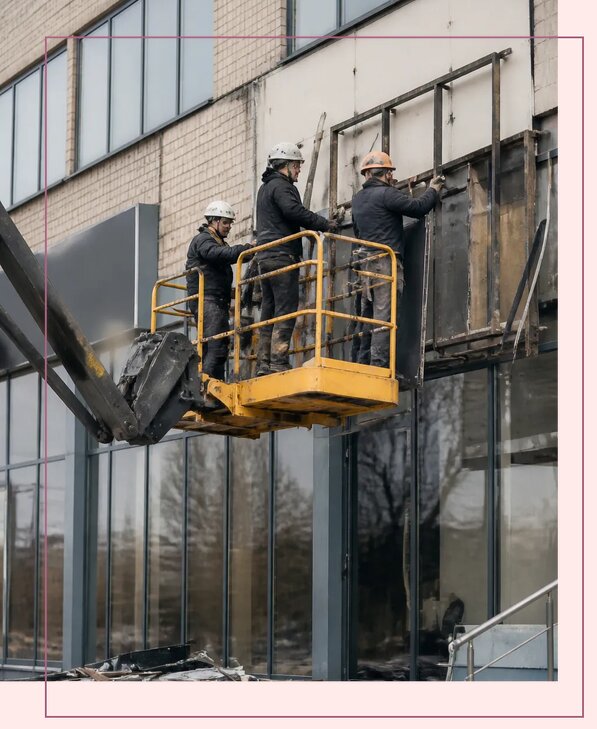 Демонтаж наружной рекламы в Красноуфимске по цене от 5586 р. | Аванза-Крф
